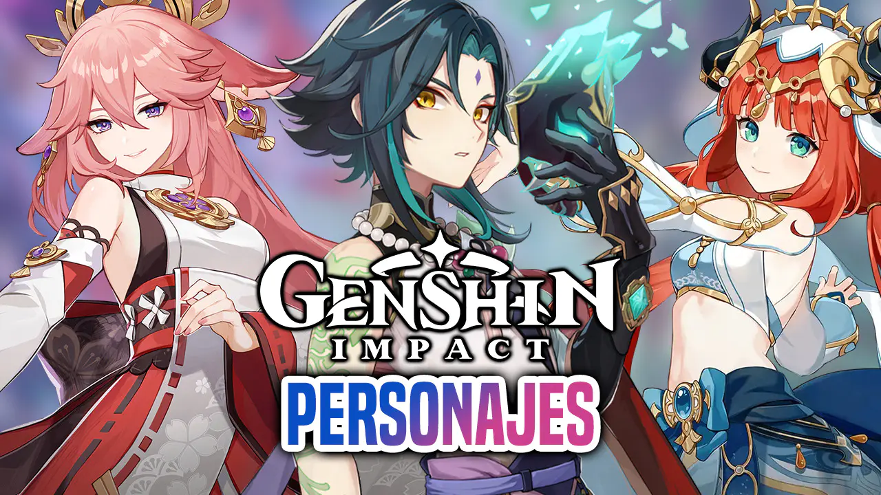 Lista personajes de Genshin Impact