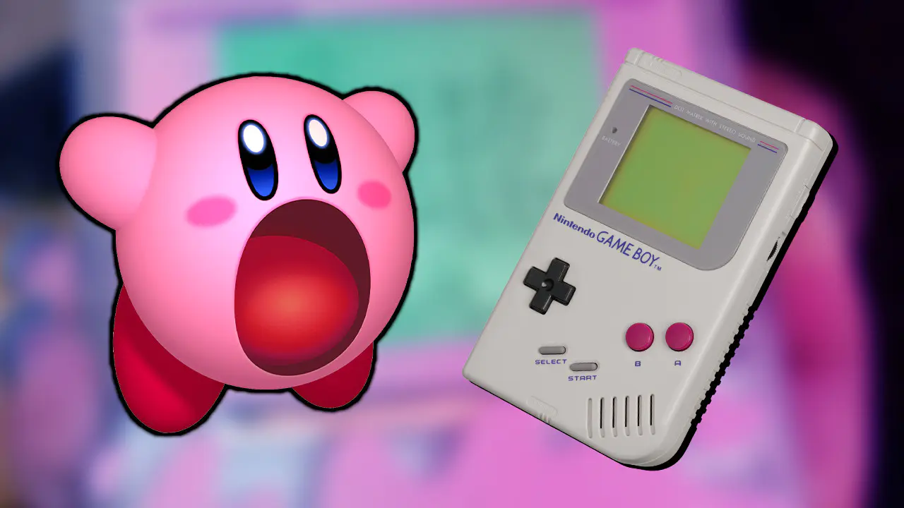 Una Game Boy de Kirby