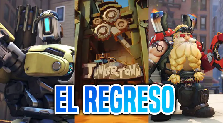 Imagen de Overwatch 2 pone fecha al regreso de Torbjörn, Bastion y Junkertown al juego