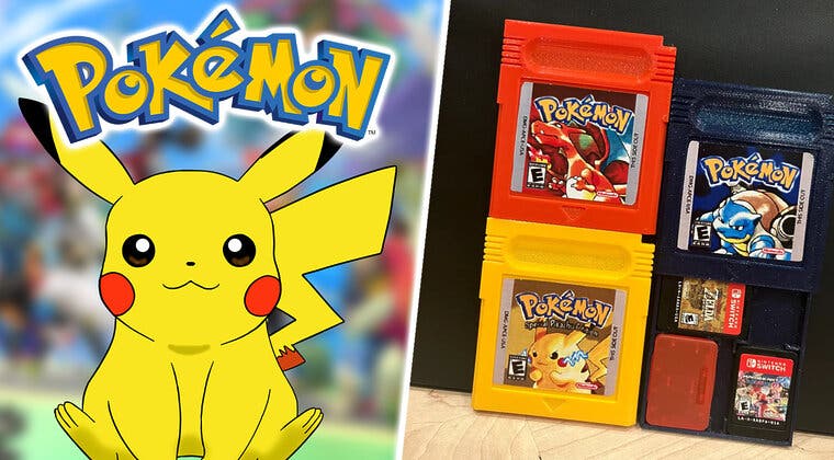 Imagen de Los juegos de Pokémon para Game Boy ahora son cajas para guardar los juegos de Nintendo Switch