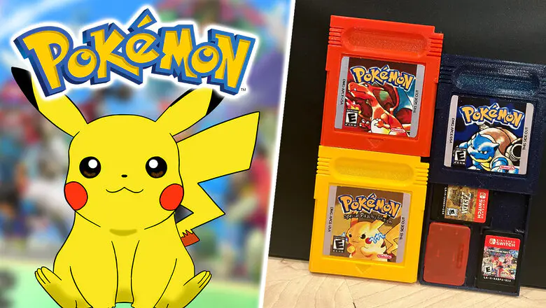 Los cartuchos de Pokémon