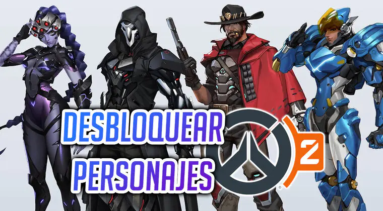 Imagen de Cómo desbloquear gratis en Overwatch 2 todos los personajes