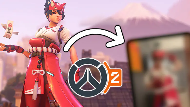 Kiriko, de Overwatch 2, cobra vida
