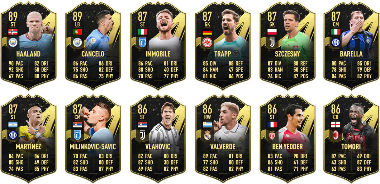 Segunda parte de todas las cartas IF´s +85 hasta la fecha en FIFA 23 Ultimate Team