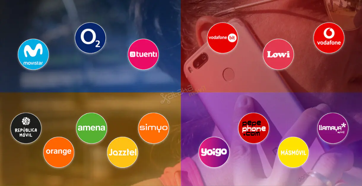 A que compañía pertenece cada una de estas operadoras