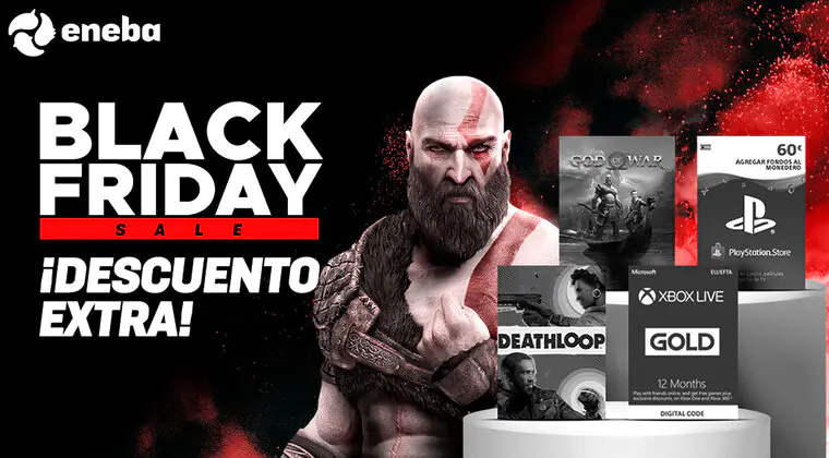 Imagen de Black Friday en Eneba: Hasta un 85% de DTO y envíos gratis en productos seleccionados