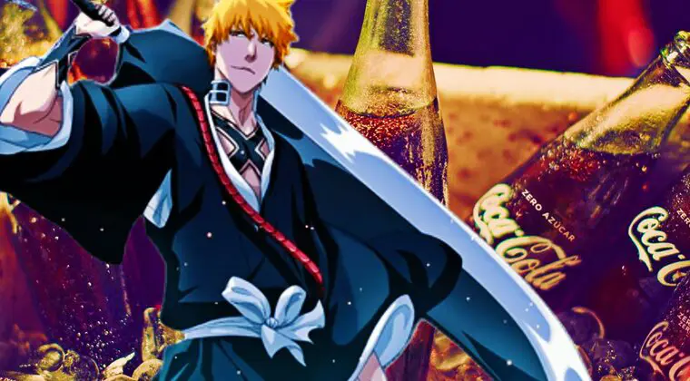 Imagen de Bleach TYBW tiene un anuncio con Coca-Cola que no sé si es gracioso o peligroso