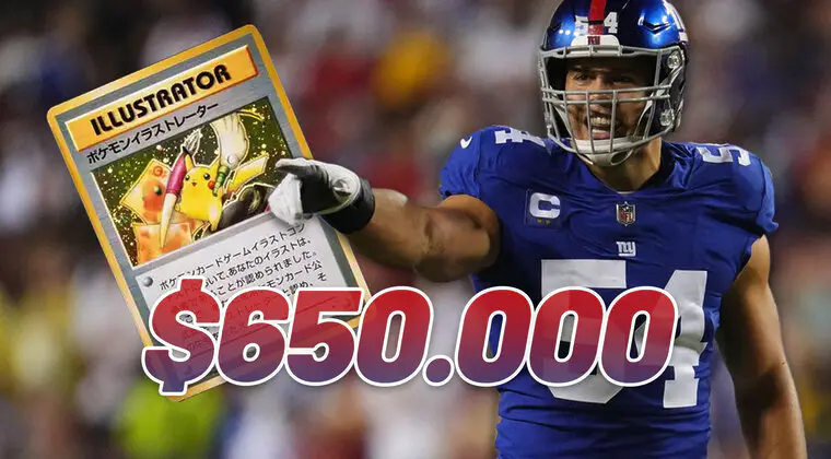 Imagen de Un jugador de la NFL se retira tras vender una carta de Pokémon por más de $650,000