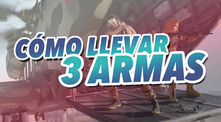 Imagen de Warzone 2: Cómo poder llevar 3 armas a la vez en el battle royale