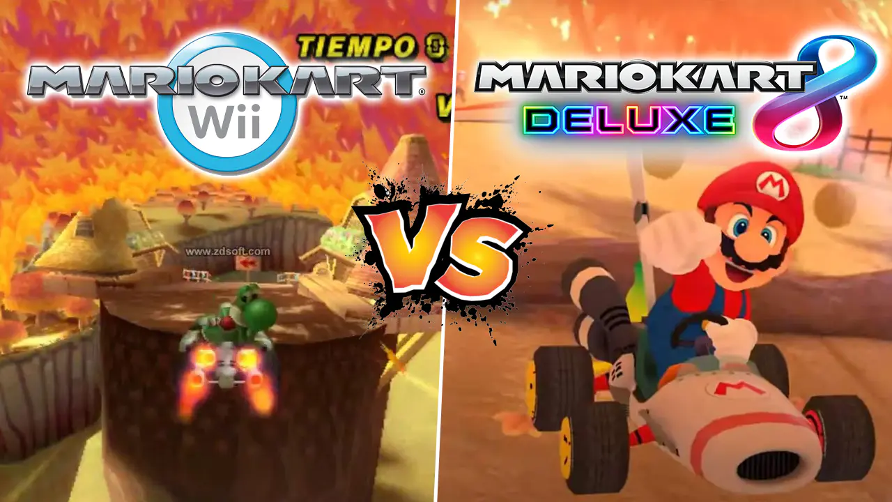 comparativa mario kart 8 deluxe