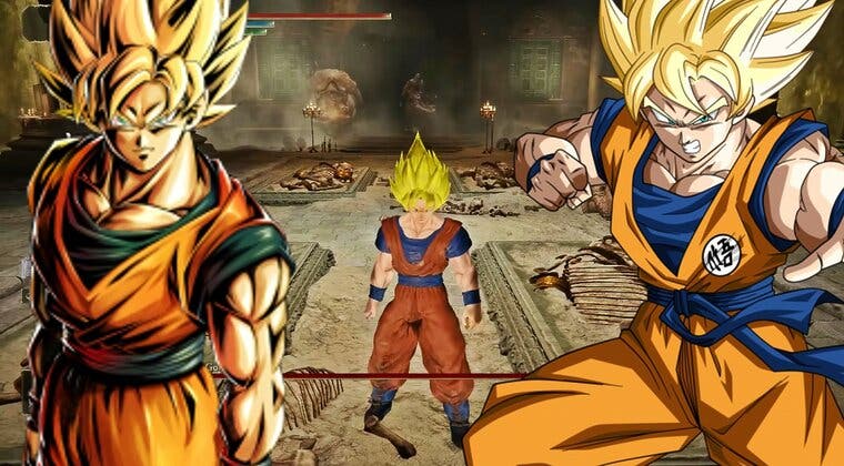 Imagen de Dragon Ball: Goku llega a Elden Ring y tiene hasta su kamehameha