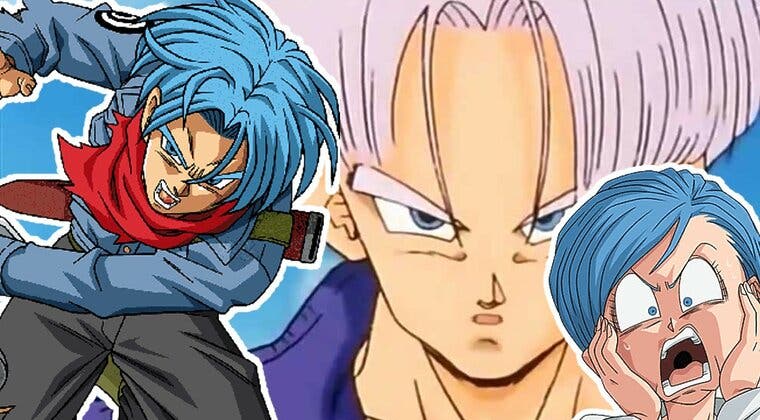 Imagen de Dragon Ball: ¿El color de pelo de Trunks es azul o lila? ¿Por qué no para de cambiar?