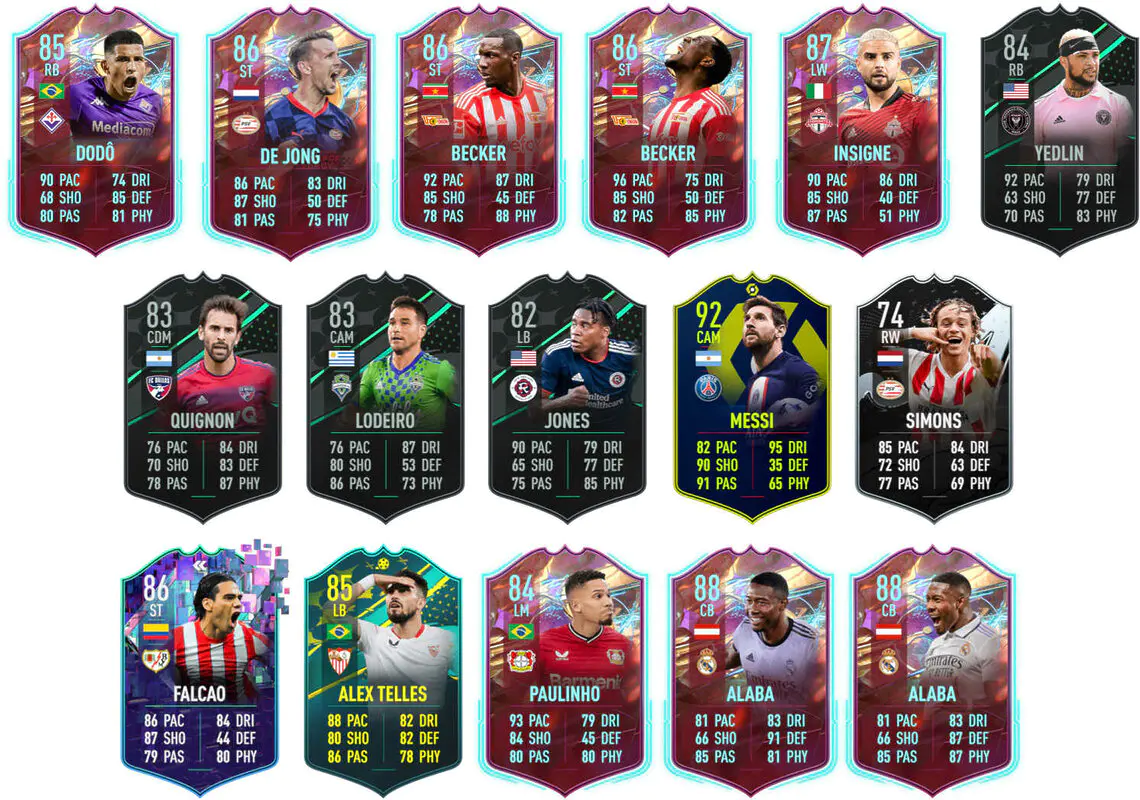 Segunda parte cartas FIFA 23 Ultimate Team que pueden aparecer en Elección de Revisión del año