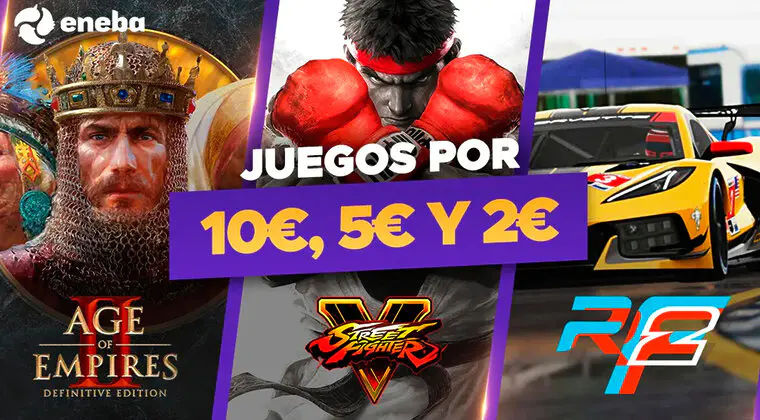 Imagen de Ofertas de Eneba: Selección de juegazos por menos de 10€, 5€ y 2€