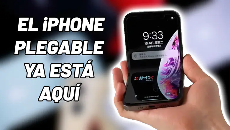El iPhone plegable ya está aquí