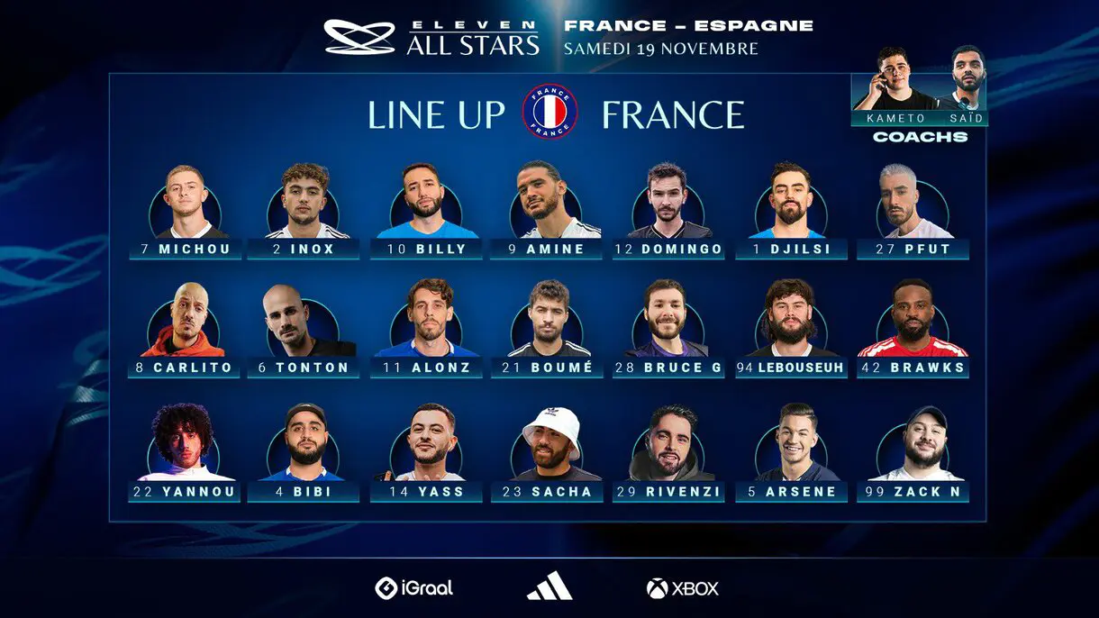 francia en el Partidazo de YouTubers 3