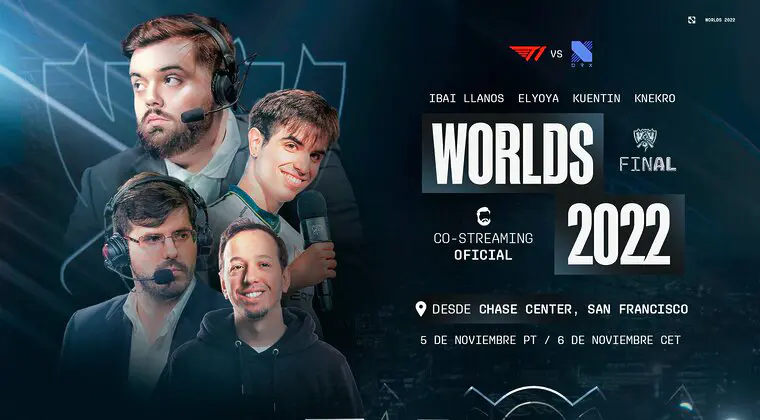 Imagen de Podrás ver la final del Mundial de LoL con Ibai (y otros creadores), entérate del horario y dónde ver el co-stream de Worlds