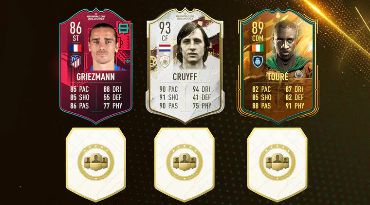Imagen de FIFA 23: filtrados premios muy prometedores para los Swaps del Mundial (cartas, sobres y PP)