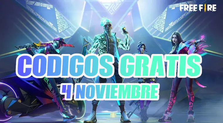 Imagen de Códigos gratis de Free Fire y recompensas de hoy, viernes 4 de noviembre de 2022