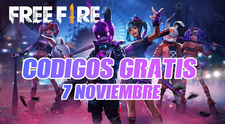 Imagen de Códigos gratis de Free Fire y recompensas de hoy, lunes 7 de noviembre de 2022