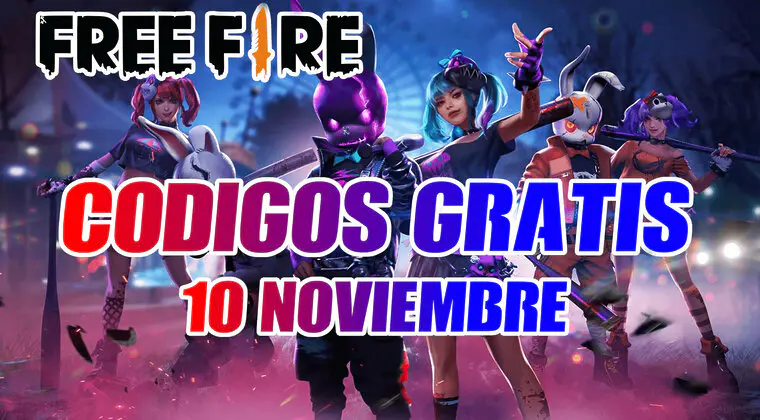 Imagen de Códigos gratis de Free Fire y recompensas de hoy, jueves, 10 de noviembre