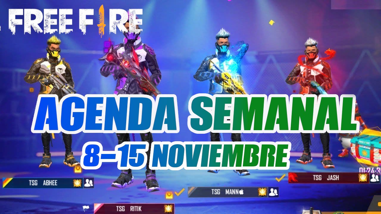 Códigos gratis de Free Fire y recompensas de hoy, viernes 11 de noviembre  de 2022