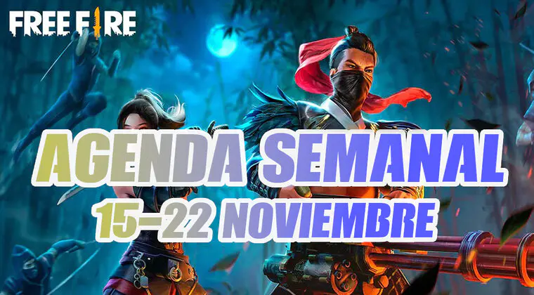 Imagen de Agenda semanal de Free Fire (15-22 noviembre) y todas las novedades que llegan al battle royale