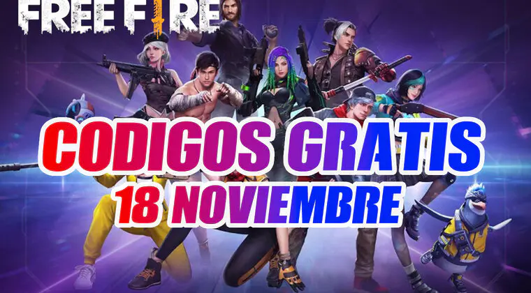Imagen de Códigos gratis de Free Fire y recompensas de hoy, viernes 18 de noviembre de 2022