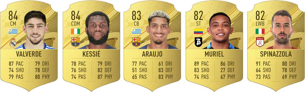 FIFA 23 cartas oro que son gangas y aún muy útiles para competir 1ª