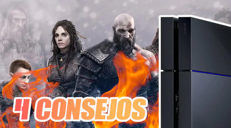 Imagen de Cómo jugar a God of War Ragnarök sin que tu PS4 se caliente y haga un ruido infernal