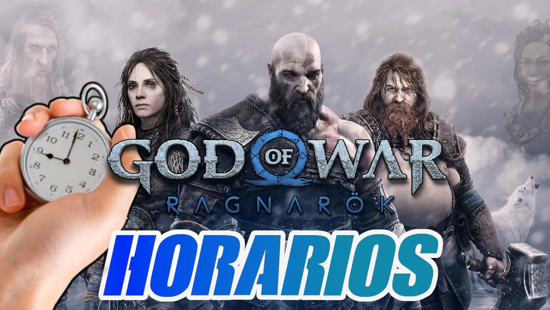 Conoce los horarios de lanzamiento de God of War: Ragnarok!