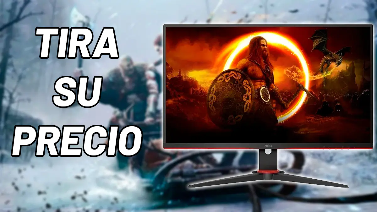 Descuento en pantalla gaming AOC