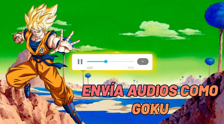 Imagen de Envía audios como si fueras Goku en WhatsApp