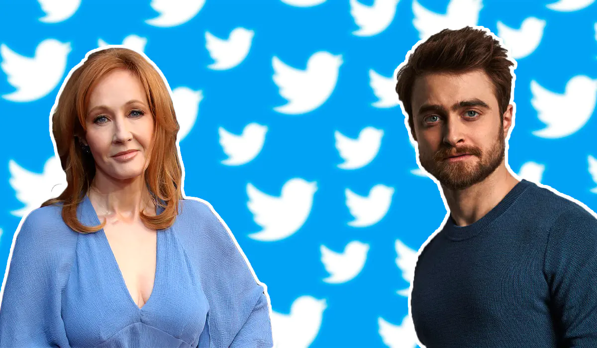 J K Rowling Daniel Radcliffe VS