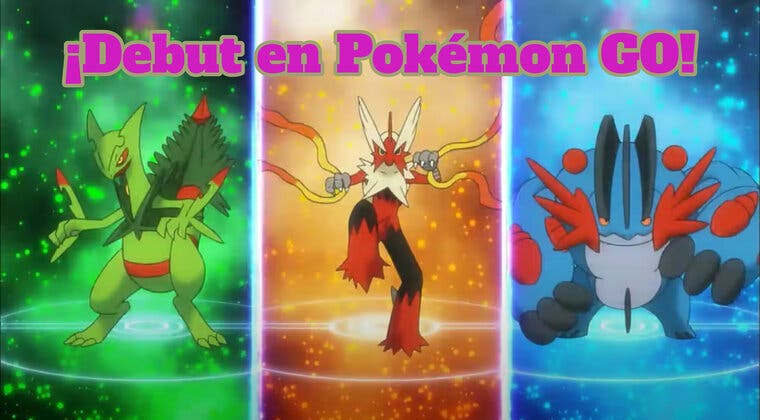 Imagen de Incursiones de Mega-Sceptile, Mega-Blaziken y Mega-Swampert en Pokémon GO: fecha y detalles