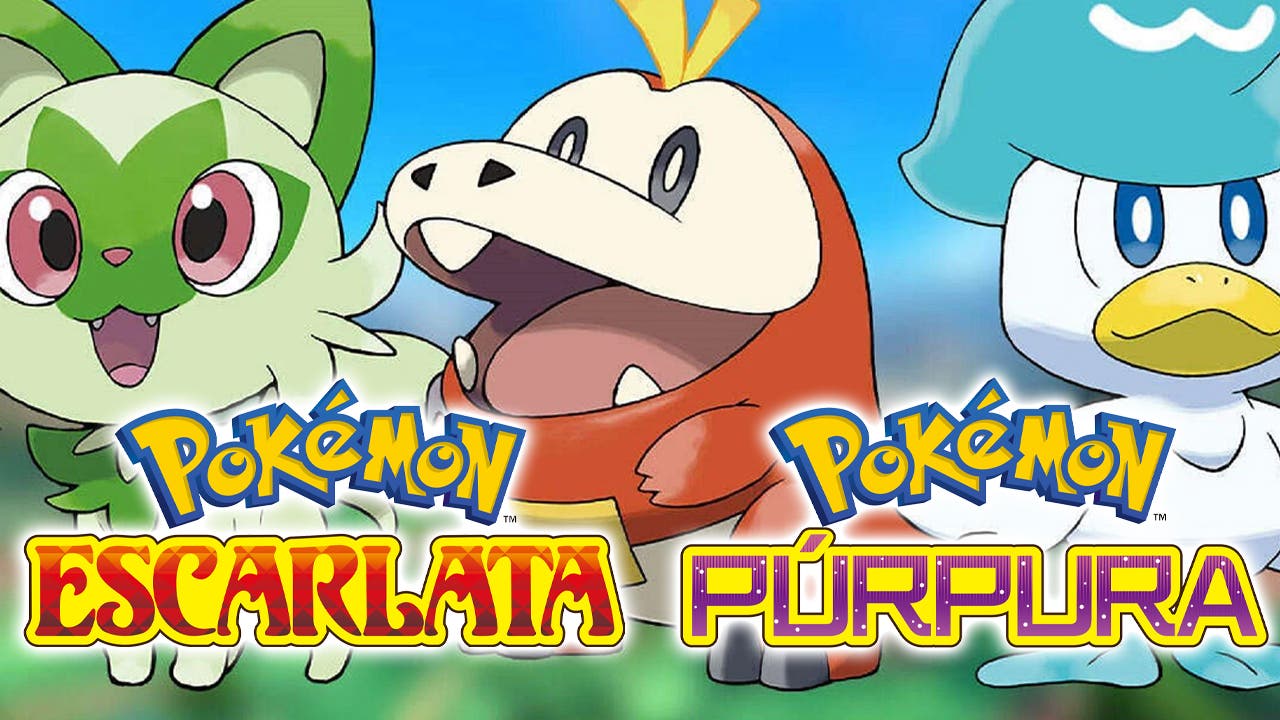 Pokémon iniciales de Pokémon Escarlata y Púrpura: ¿cuál escoger?