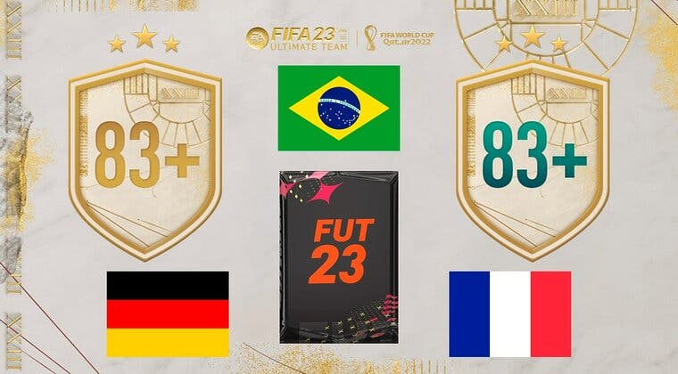 Imagen de FIFA 23: si realizas estos SBC's de mejoras obtendrás cartas +83 de media de las principales nacionalidades