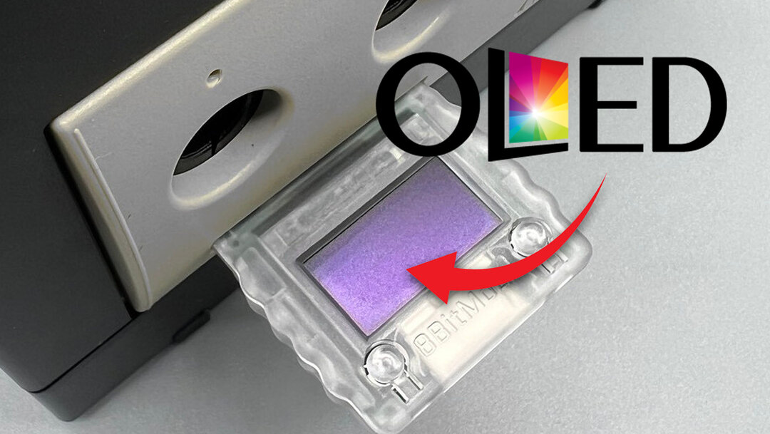 8BitMods anuncia una Memory Card Pro con pantalla OLED para Nintendo