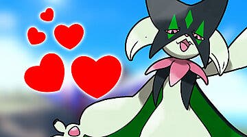 Imagen de Meowscarada de Pokémon Escarlata y Púrpura puede besar a los jugadores y se hace viral
