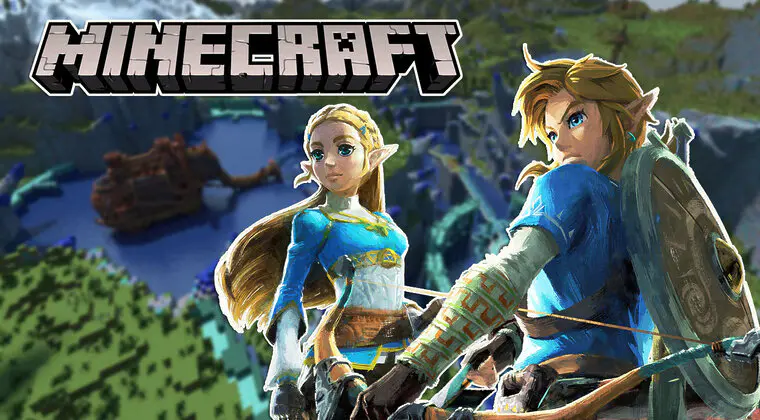 Imagen de Minecraft y Breath of the Wild se fusionan a través de esta maravillosa recreación