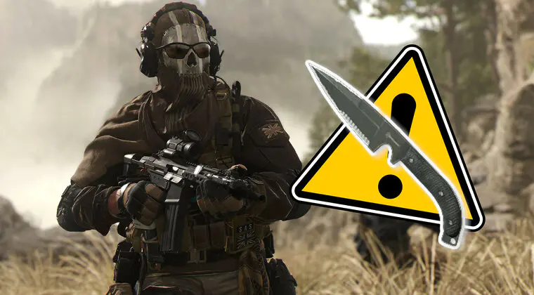 Imagen de La jugada más surrealista que verás de Modern Warfare 2 con un cuchillo arrojadizo