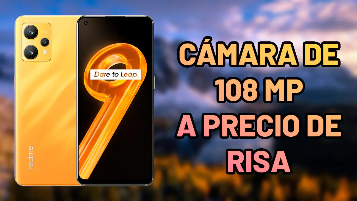 Realme 9 a precio de locos
