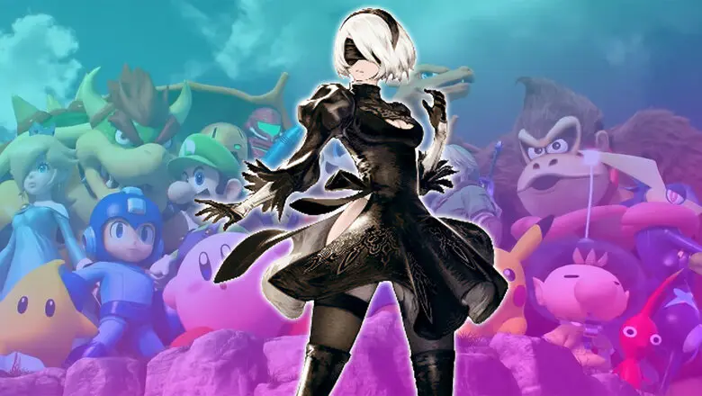 nier automata smash bros