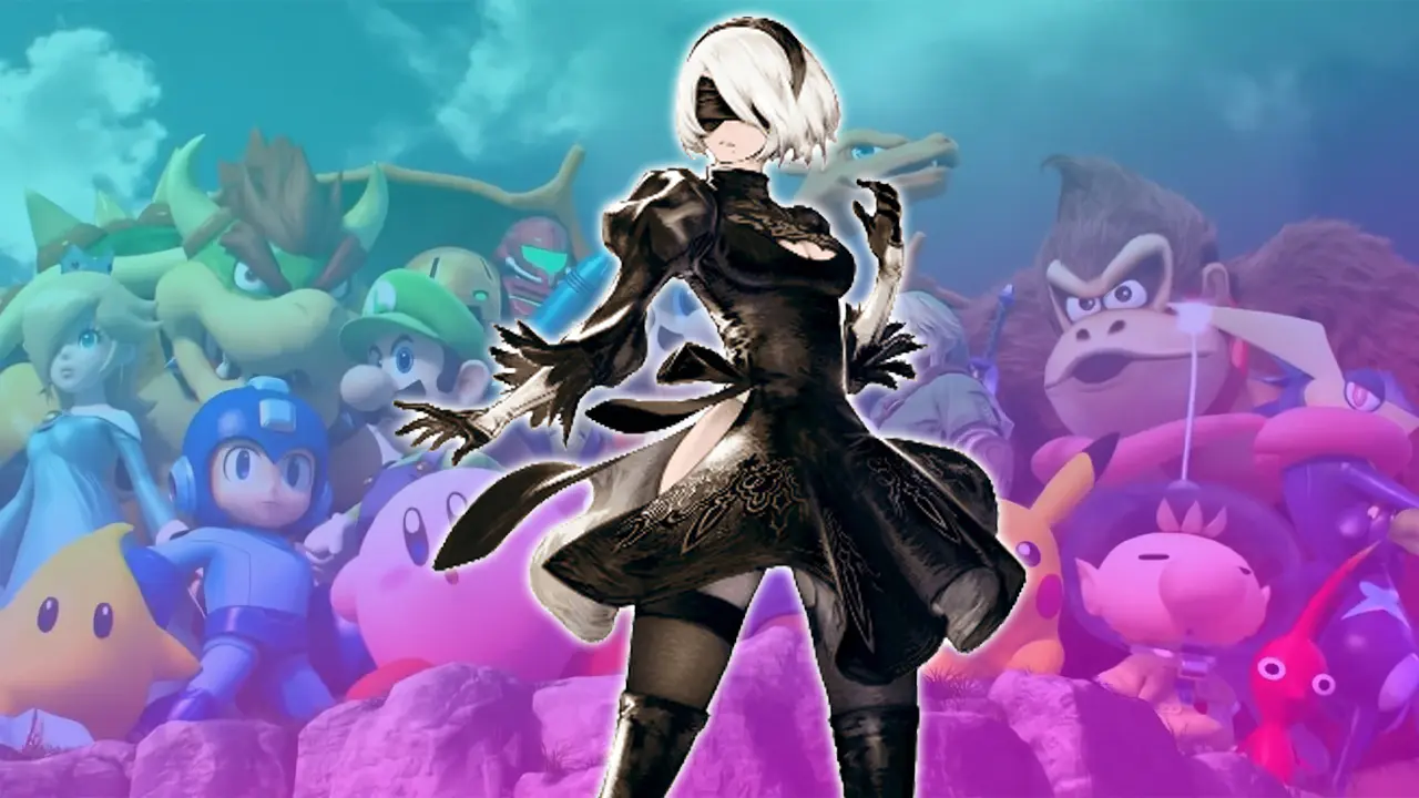 nier automata smash bros