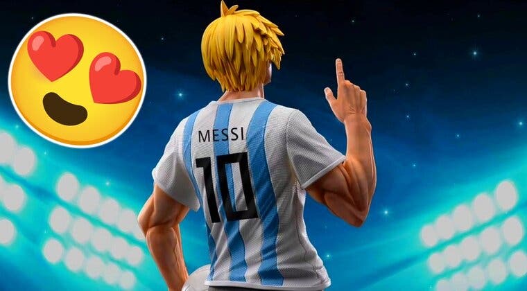 Imagen de Sanji (One Piece) se convierte en Messi en esta curiosa figura del Mundial de fútbol