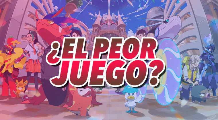 Imagen de Pokémon Escarlata y Púrpura ya son dos de los juegos peor valorados de la saga entera
