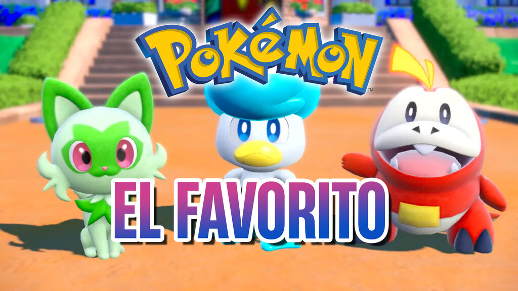 pokémon escarlata y púrpura favorito