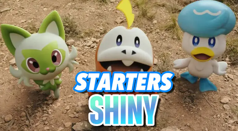 Imagen de Así son los iniciales Shiny de Pokémon Escarlata y Púrpura; ¿cuál es tu favorito?