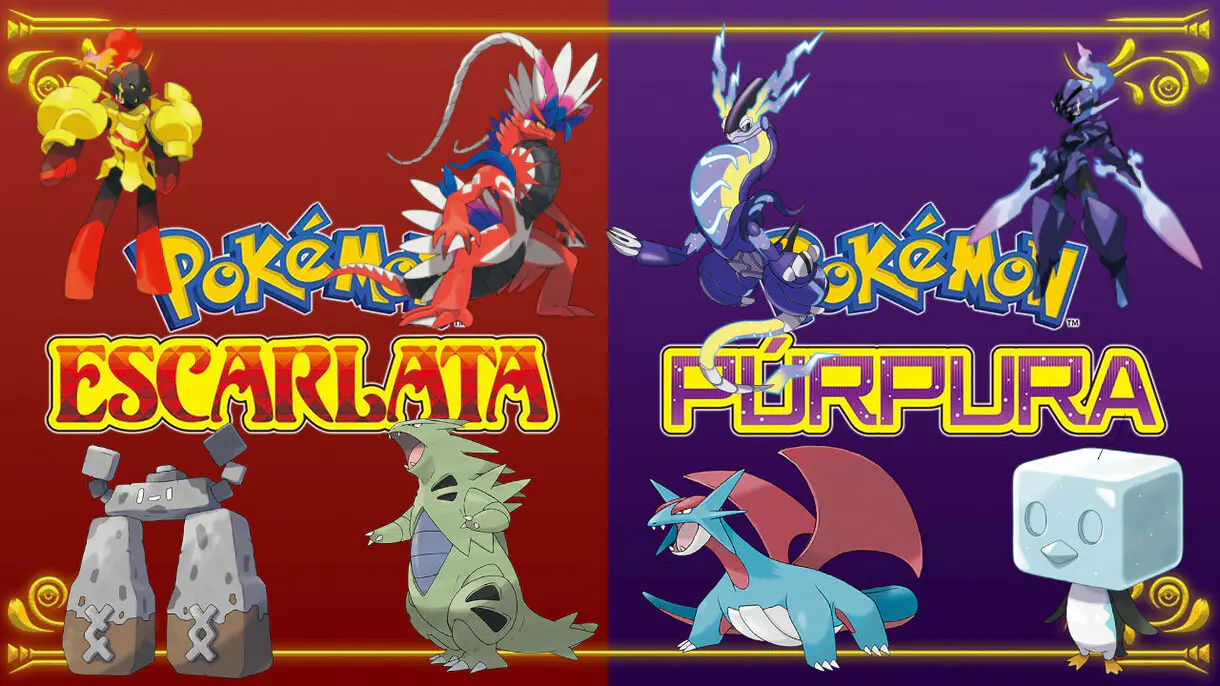 Pokemon Escarlata y Purpura exclusivos