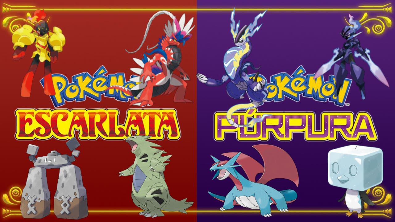 Pokémon Escarlata y Púrpura  Todos los Pokémon exclusivos